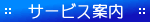 CGI/PHPプログラムサービス等のサービス案内